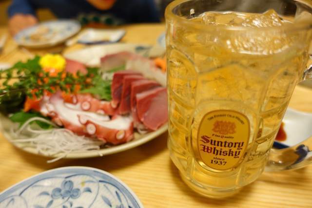 鳥竹のハイボール