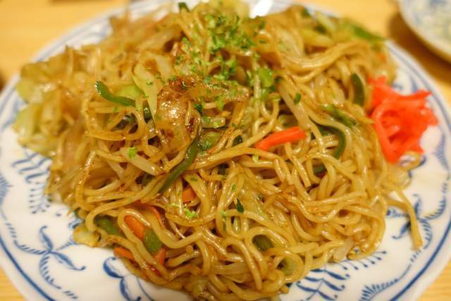 鳥竹の焼きそば