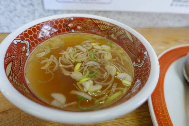 栄龍のスープ