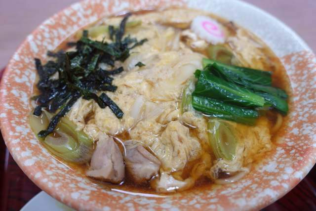 寿々木家の地鶏親子南蛮蕎麦