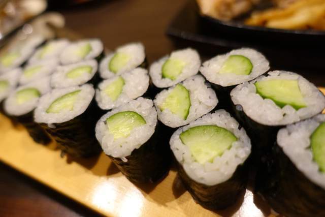 きちんとのかっぱ巻き