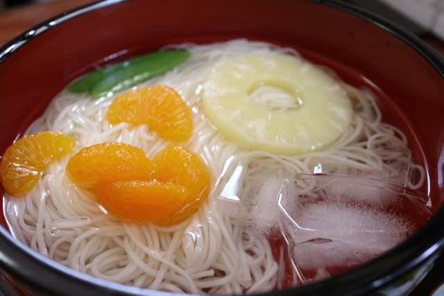 松月庵の冷麦