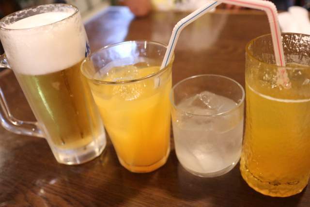 皇庭餃子房のドリンク