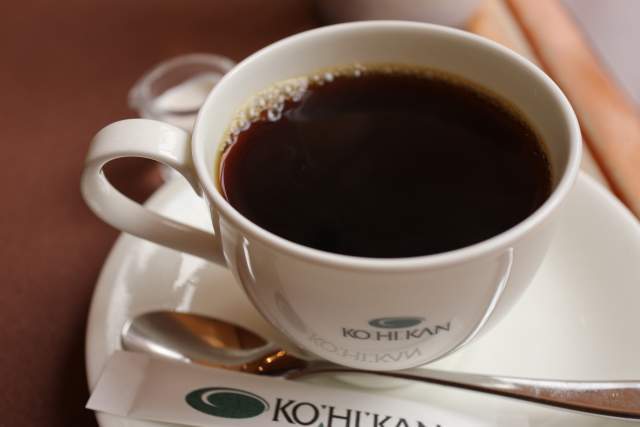 珈琲館のコーヒー