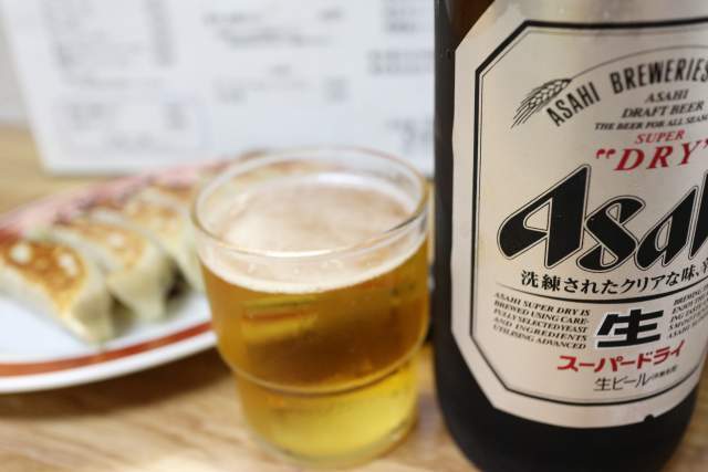 栄龍の瓶ビール