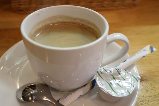 ちゃぶ台のコーヒー