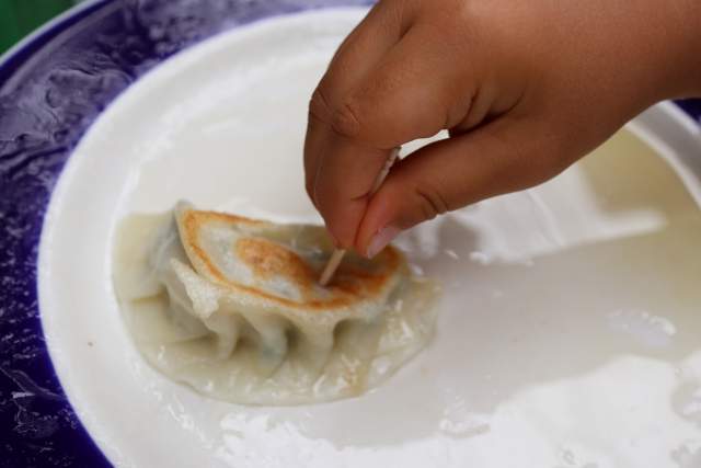 皇庭餃子房の餃子