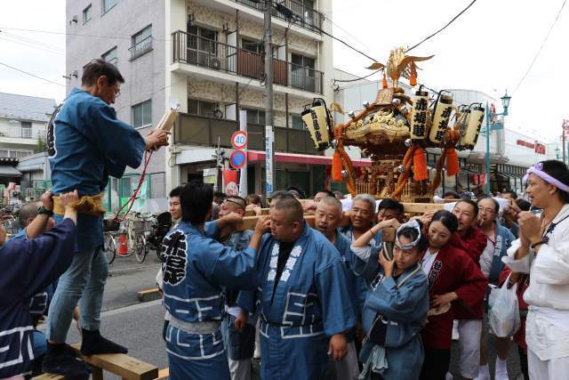 六所神社例大祭2017のお神輿