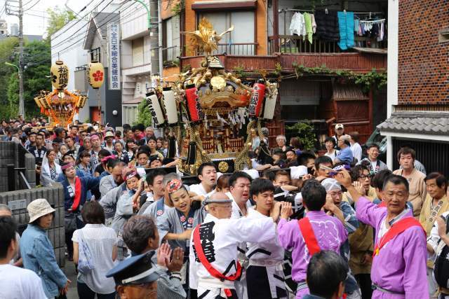 菅原神社式年大祭2017の大人神輿