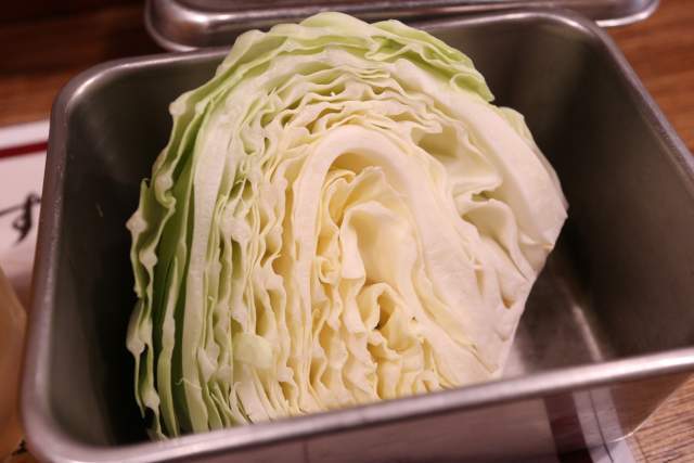 でんがなのキャベツ