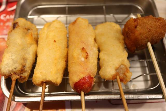 でんがなの串かつ肉5本セット