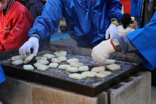焼いたお餅