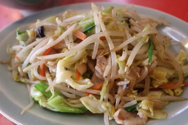 つけ麺大王の野菜炒め