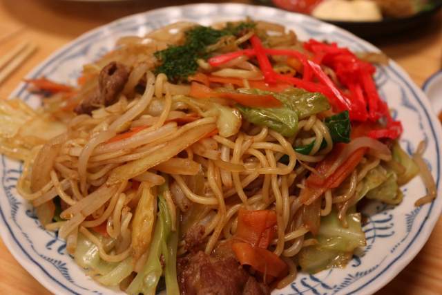 鳥たけの焼きそば