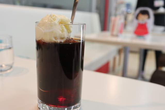 喫茶YOU・遊のコーヒーフロート